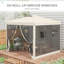 Tente pop-up avec auvent et moustiquaire
