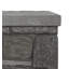 SEDONA 19"H Square Concrete Propane Tank Cover and Side Table by Real Flame-1798850618-1798850597