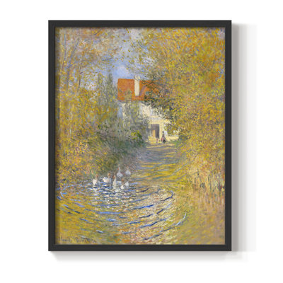 Paysage rétro Lxxii - impression encadrée
