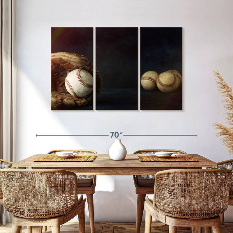 Sireci Baseball After Game, 36" H x 57" W