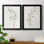 «Spindle Sprig III», ensemble de 2 impressions sur toile encadrées-1839340730-1839340731