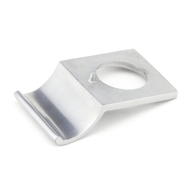 Rim Cylinder Pull Rosette, Satin Chrome