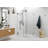 78" H Pivot Frameless Shower Door-90664045