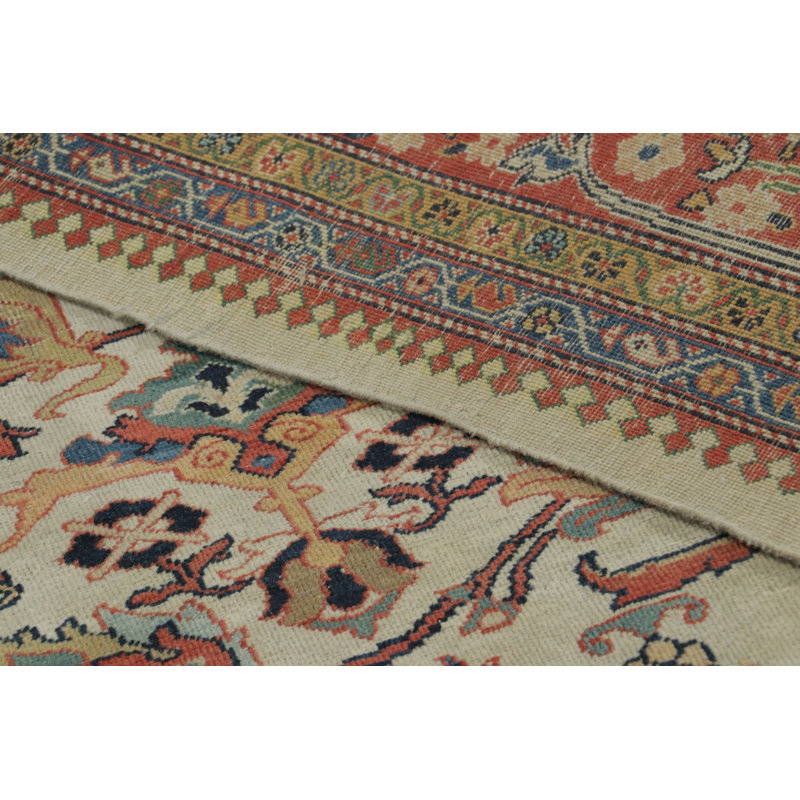 Antique One-of-a-Kind 10'2" X 13'6" Hand Knotted Area Rug
