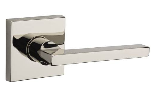 Privacy Door Lever, Polished Nickel