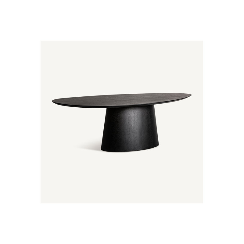 Weggis Oak Oval Solid Wood Dining Table
