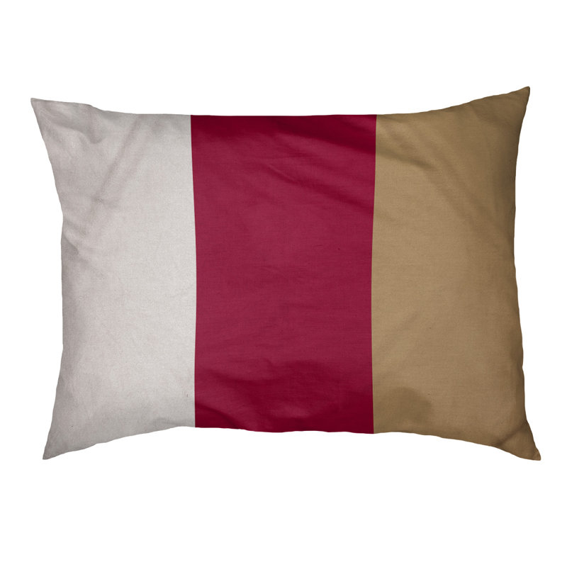 Coussin Golden State, Moyen (l 28 po x P 18 po x H 6 po), Milieu marron / doré