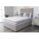 25cm Memory Foam Pocket Sprung Mattress, Soft-Med Firm Feel, Reduce Motion Transfer.