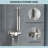 Complete Shower System with Rough in-Valve