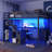 Full Size Loft Bed With Two Chest Of Drawers, Desk And Light Strip-852352446