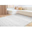 Tapis rectangulaire en polypropylène tissé à la machine de couleur unie Vassallo-813963969