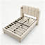 Upholstered Single (3') Velvet Bed-1191797164