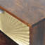 Table de chevet murale Sunburst
