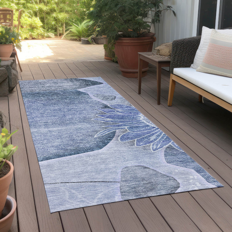 Tapis intérieur / extérieur Alta avec envers antidérapant, Tapis de couloir 2 pi 3 po x 7 pi 6 po