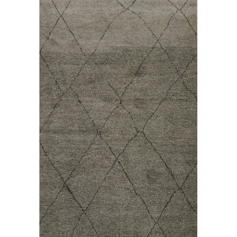 Handmade Moroccan Oriental Area Rug 5x8