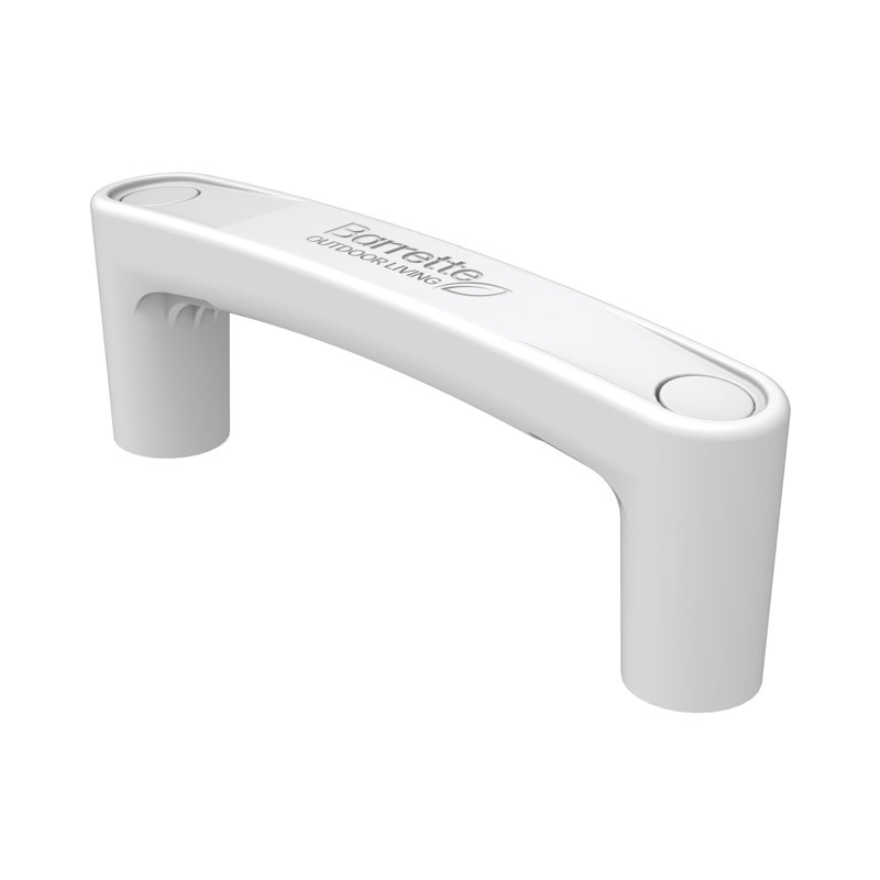 Ez Grip Gate Handle, White
