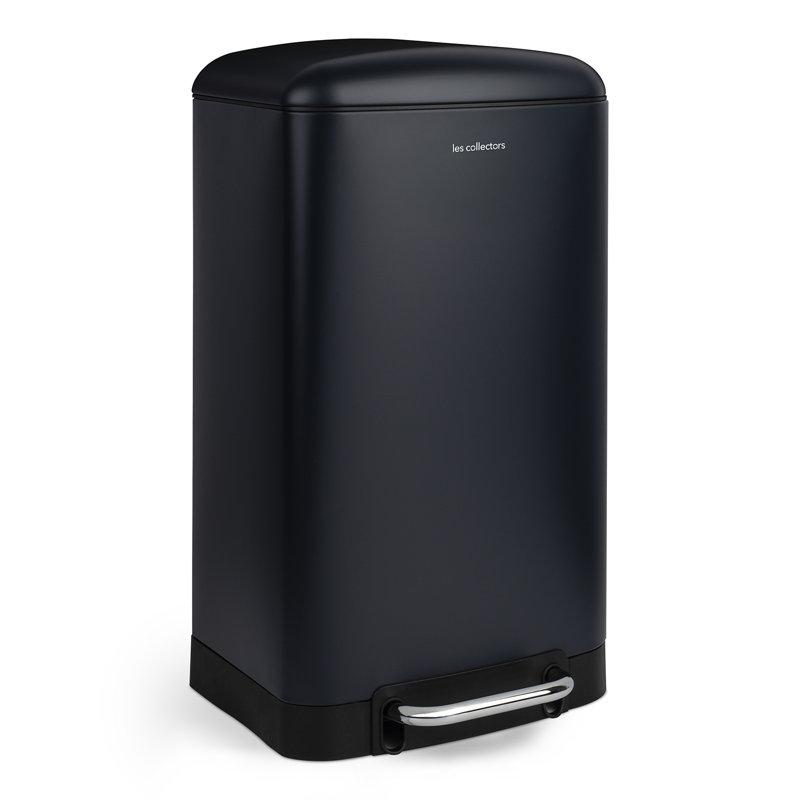 Abfalleimer mit Fußpedal, Dark blue, 40 L