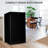 Koolatron Compact Fridge with Freezer, 3.2 Cu Ft, Black