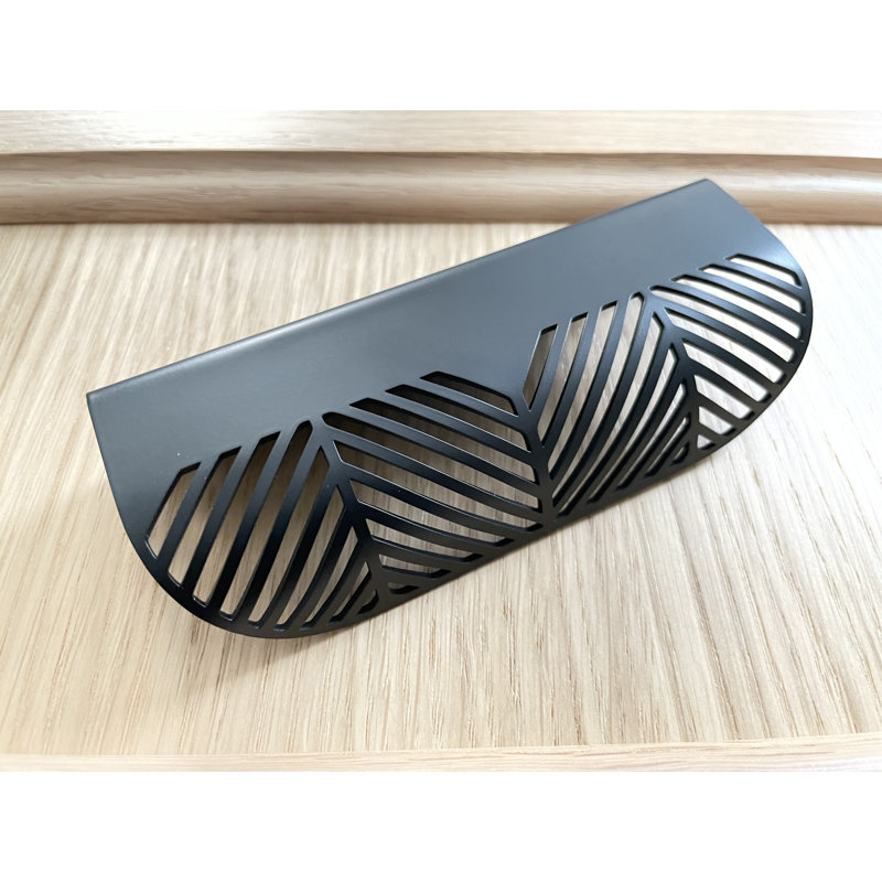 Cup / Bin Pull, Matte Black