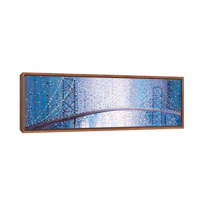 Pont dans la brume par Ekaterina Ermilkina - reproduction d'art sur toile tendue