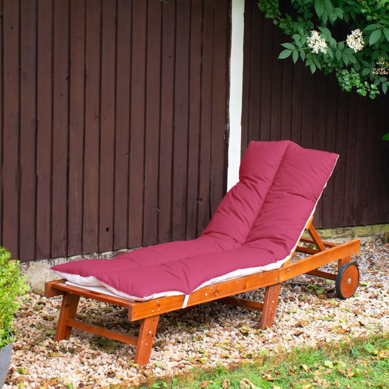 Topper Garden Seat / Back Cushion, Wine