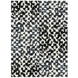 Calista Cowhide Geometric Area Rug
