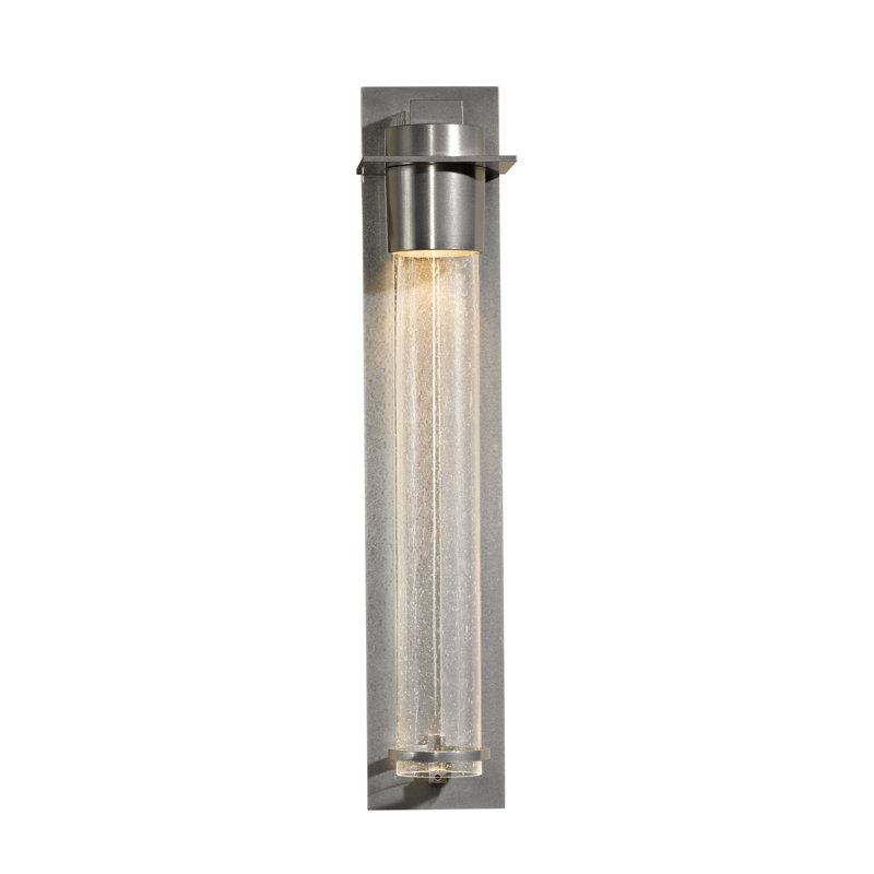 Airis Flush Mounted Sconce, Sterling, 18.3" H x 4.5" x 4" D