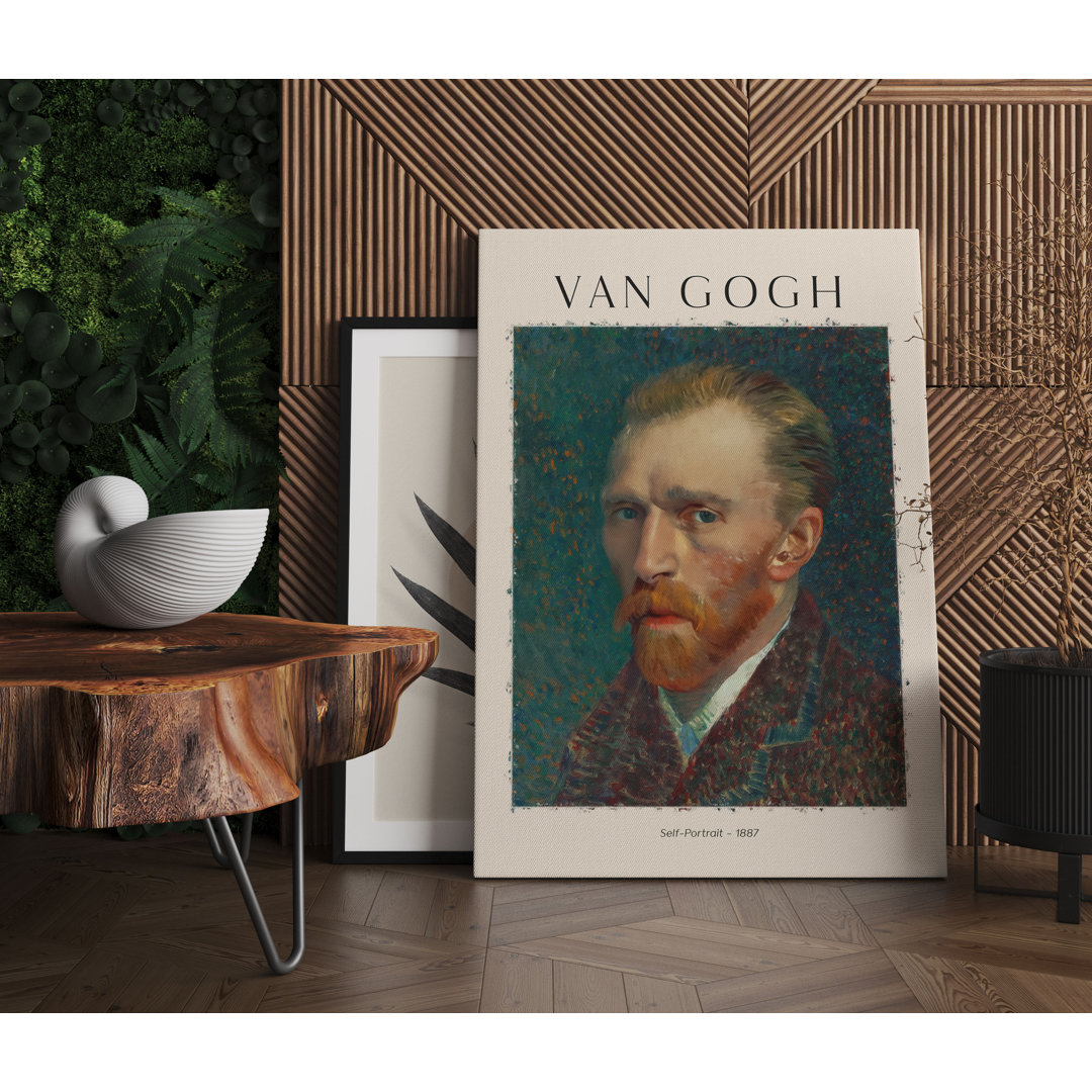 Leinwandbild Selbstporträt II von Van Gogh