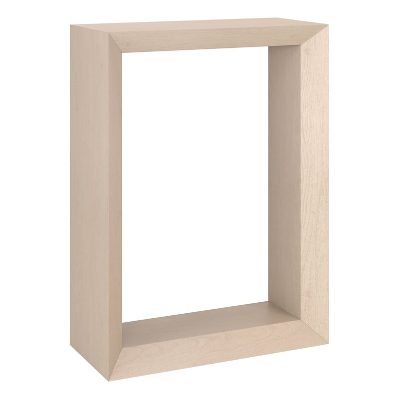 Calaysia Console Table, 76.2cm H x 55.9cm W x 25.4cm D, Alder White