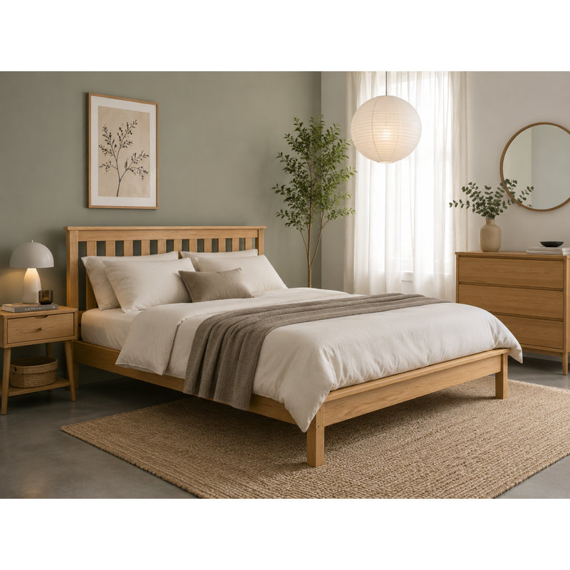 Beaverville Open-Frame Bed, Single (3'), Pine