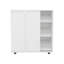 Armoire de rangement Dover, blanc, salon ou chambre à coucher