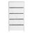 5-Drawer Dresser With Large Fabric Drawers-1130733951