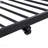 Twin Over Twin  Metal  Bunk Bed With Trundle  Black-836464317