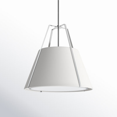 Altman 3 Light Silk Dimmable Pendant