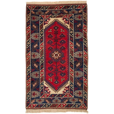 Oriental Wool Hand Woven 117cm X 193cm Area Rug