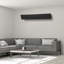 Chaufferette infrarouge murale / plafond Wexstar Ultra 2400W-240V noire avec interrupteur marche / arrêt