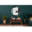 Huldar Glass Flat Wall Mirror