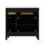 Sophisticated Bathroom Vanity With Integrated Sink And Versatile Storage Options-109043870