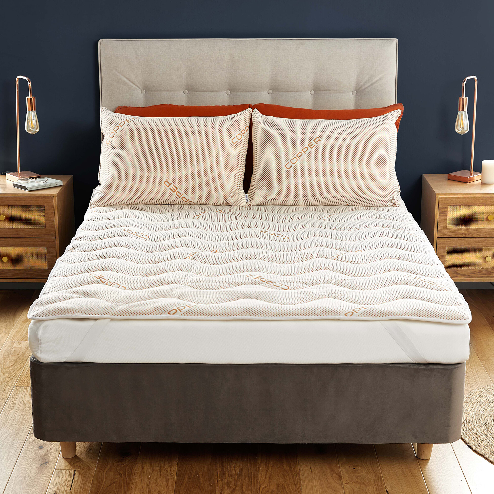 Silentnight Wellbeing Copper Infused Mattress Topper & Reviews