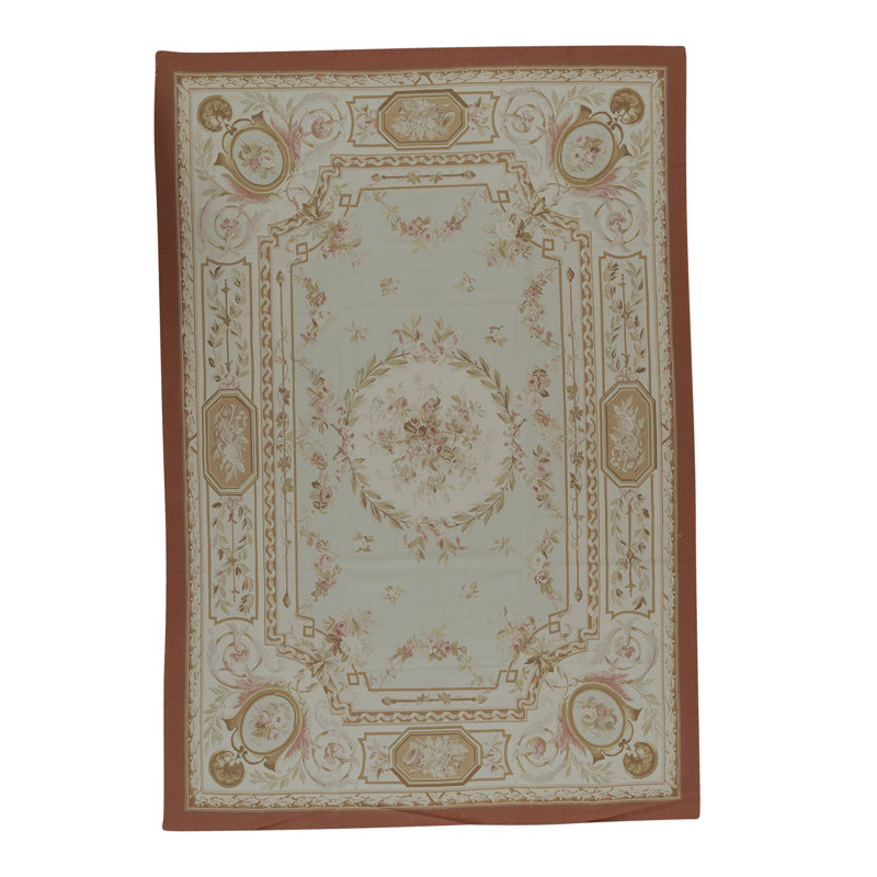 Wool Oriental Area Rug, Rectangle 7'11" x 9'11"