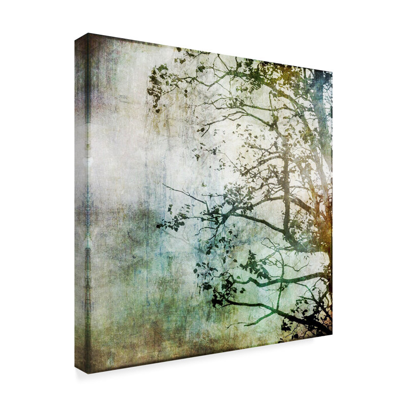 «Branching Out Tree» par Christine O'Brien - reproduction d'art sur toile tendue, H 18 po x l 18 po x P 2 po