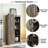 Farnborough Farmhouse Tall Storage Cabinet with Sliding Doors-1878816587