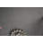 Solid Color Machine Made Tufted Polyester Area Rug in Gray Set-1748862990