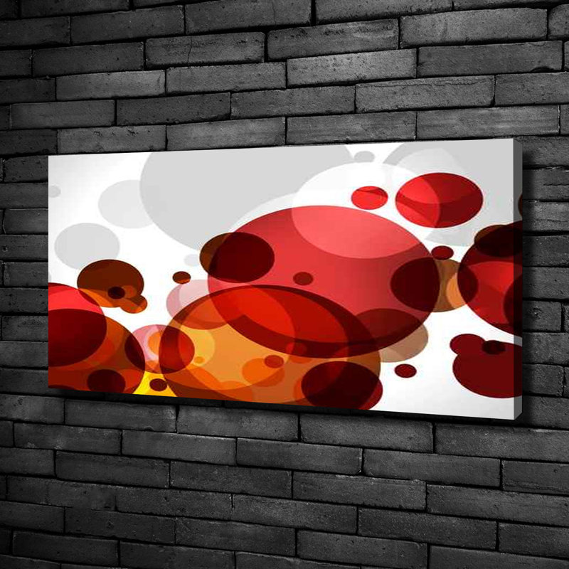 Wheel Abstraction - No Frame Print on Canvas