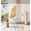 Chaise pliante transparente avec structure chromée et siège en acrylique, idéale pour une utilisation intérieure et extérieure