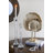 D3.5X15" Clear Glass Taper Candle Holder With Sculpted Column Design-1955695981