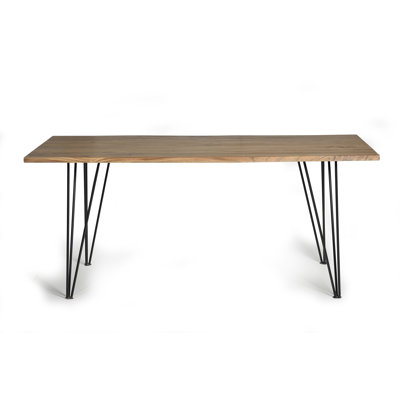 Forkland Acacia Solid Wood Top Dining Table