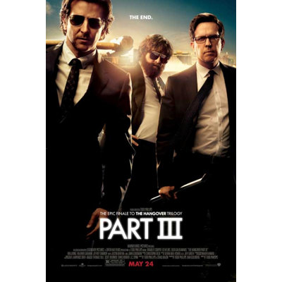 The Hangover Part III Movie Poster 11 X 17  Item  MOVIB40015