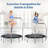 40" Foldable Mini Trampoline For Adults