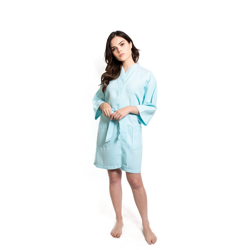 Peignoir Narayanan, Taille unique, Bleu sarcelle